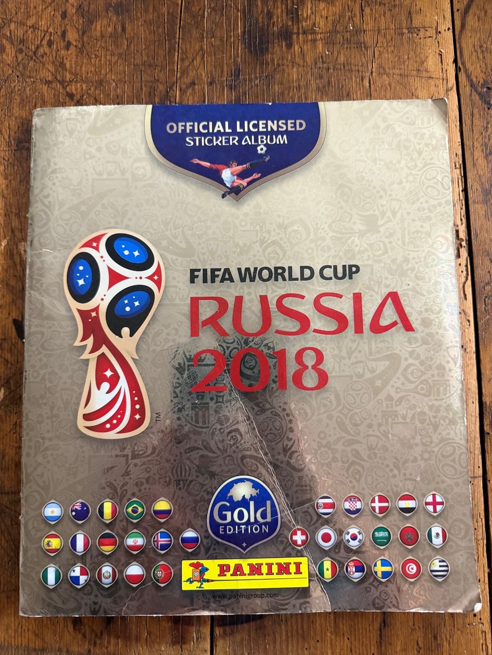 Panini Album: Album Panini WM 2018 - Komplett – Usato da Chiggiogna venduto da TheLegend88