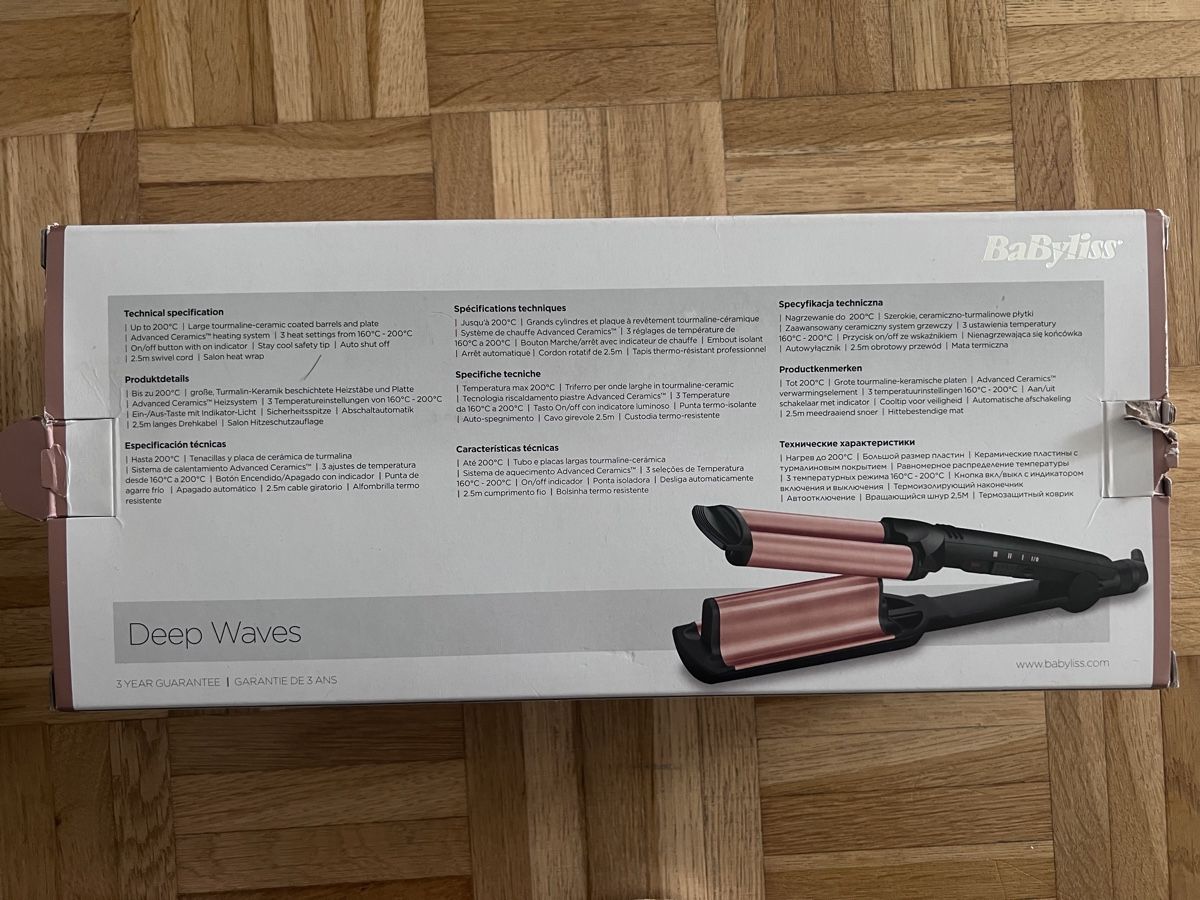 BaByliss Piastre & Arricciacapelli: Babyliss Welleneisen – Nuovo (secondo la descrizione) da Kloten venduto da ttuna 1
