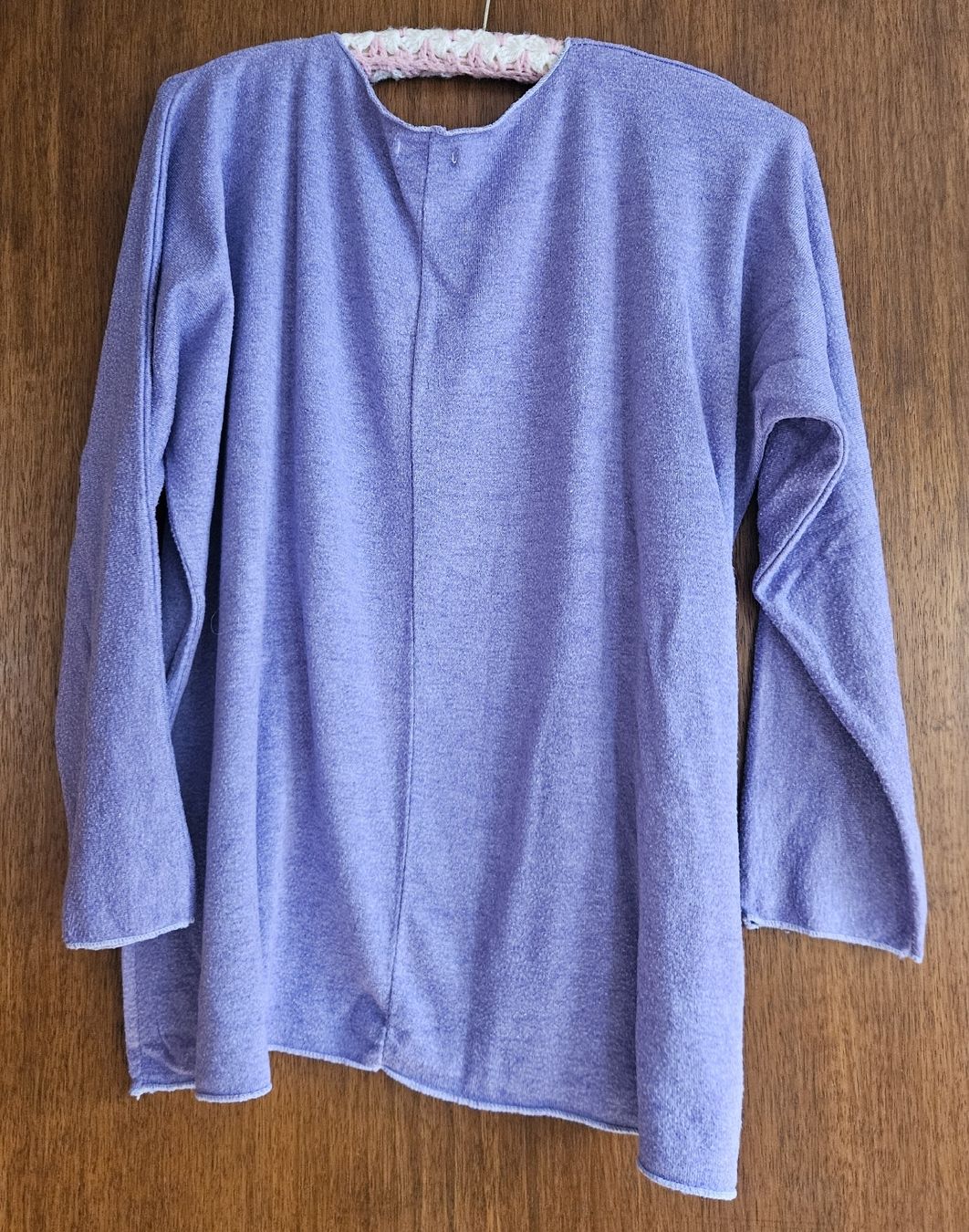 Maglioni & Felpe: Pull femme bleu clair coupe ample occasion – Usato da Dugny (Leytron) venduto da NaMartinet 1