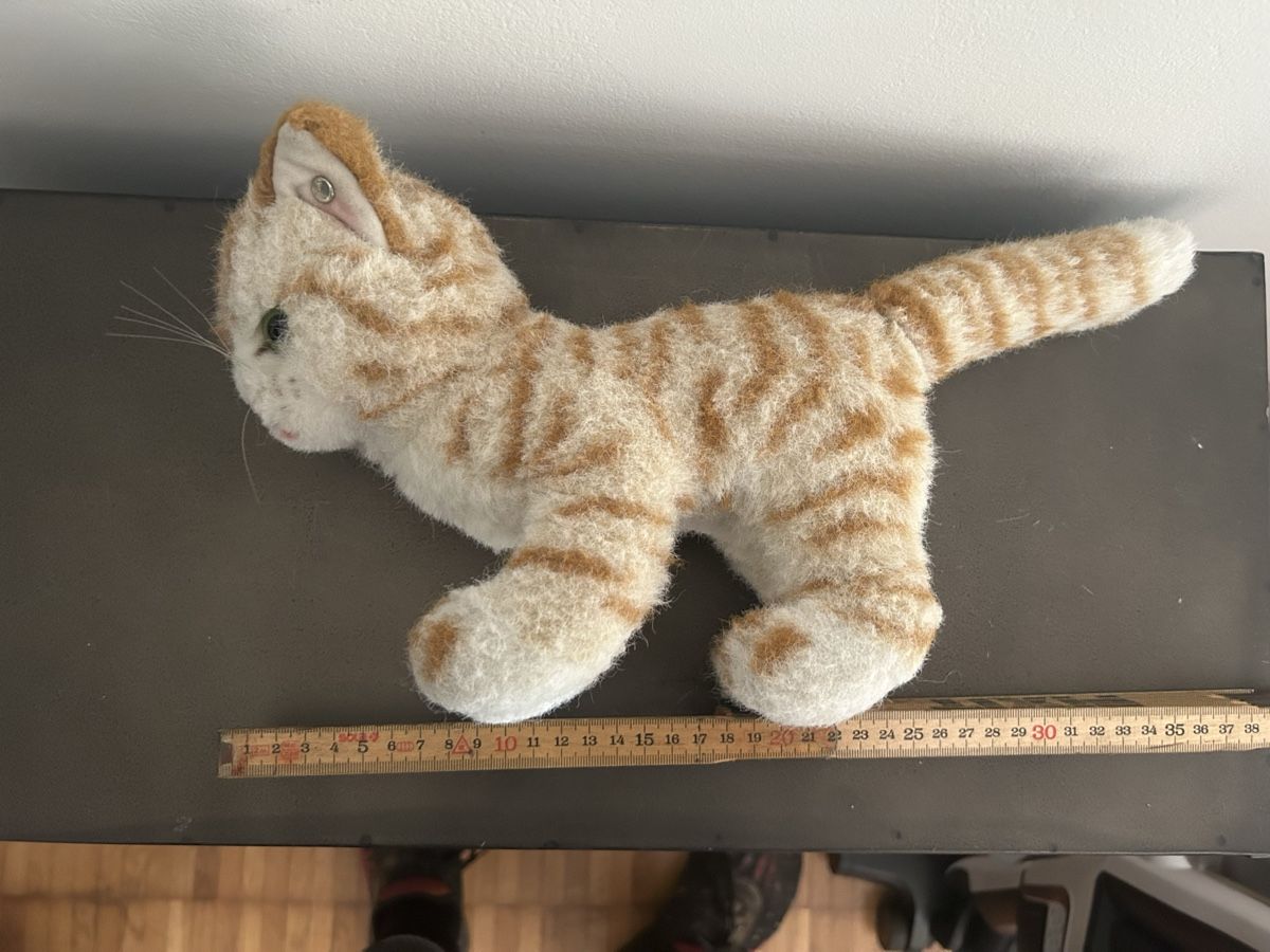 Steiff Jouets: 2 Steiff Tiere Katze und Bär  – D'occasion à Hochfelden par larson27 5