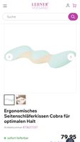 Seitenschläferkissen Cobra ergonomisch neuwertig