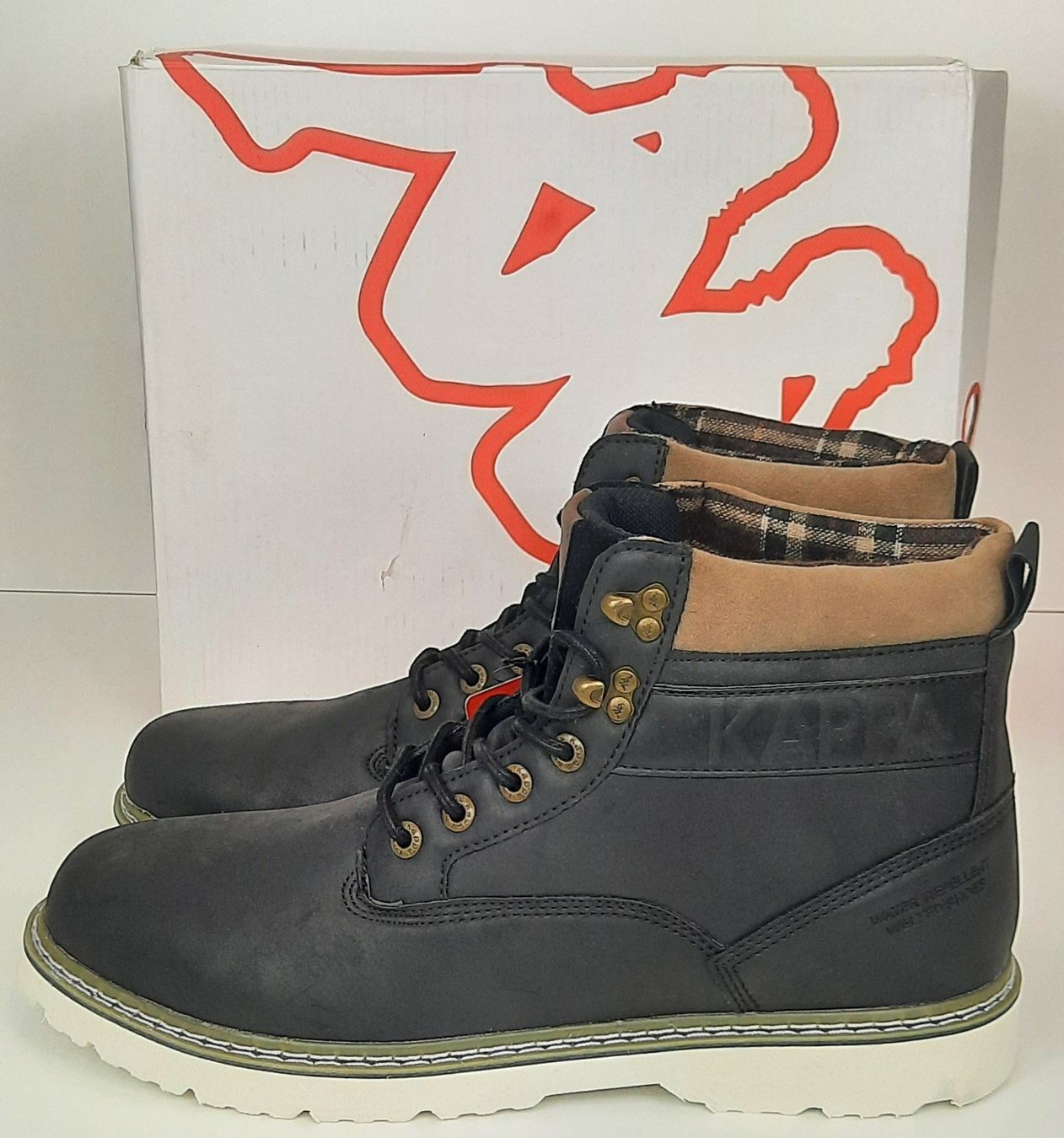 Kappa Scarpe da uomo: KAPPA Whymper Boots schwarz / dunkelbraun Gr. 46 – Nuovo e nell'imballaggio originale da Seuzach venduto da VT-Collections1 4