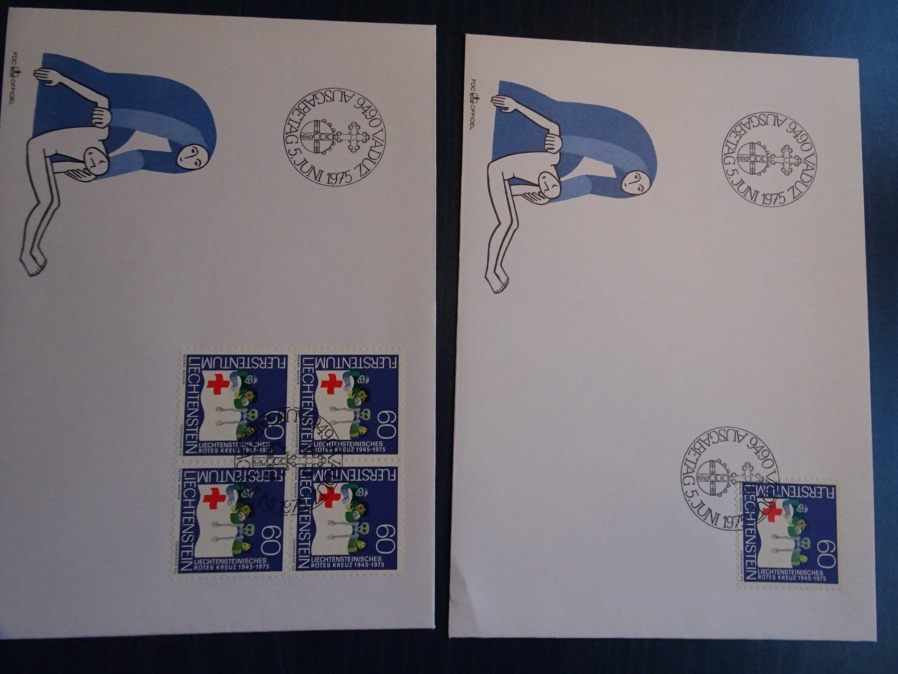 Tous les timbres: FDC 1975 – Neuf (Voir description) à Aadorf par Chnorli-Furz