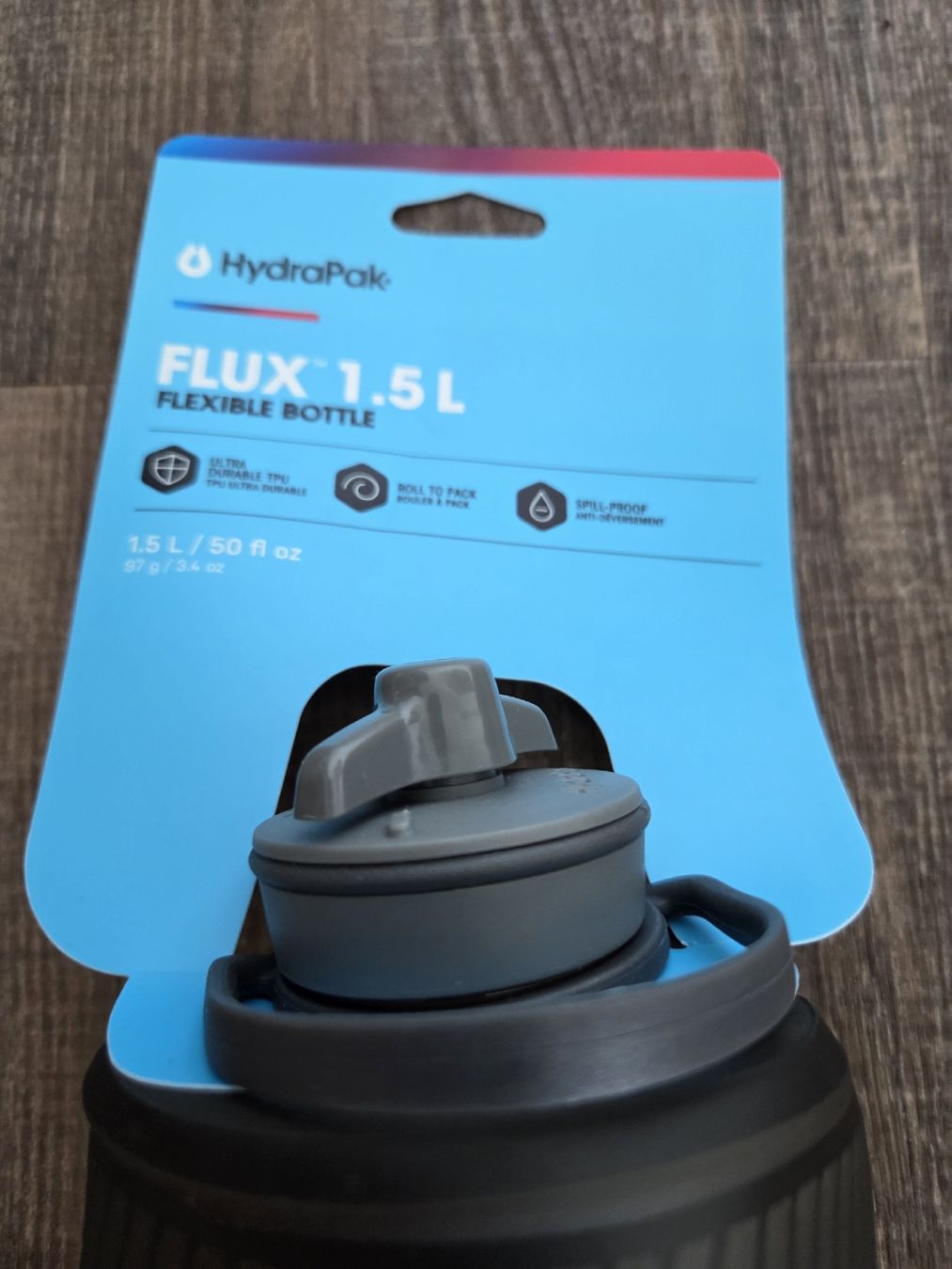 Borracce & Thermos: HydraPak Flux 1.5 L Flasche – Nuovo e nell'imballaggio originale da Steinen venduto da skiclaudio 2