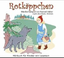 Rotkäppchen CD - Gebr Grimm, Märchenhörbuch Konrad Halver
