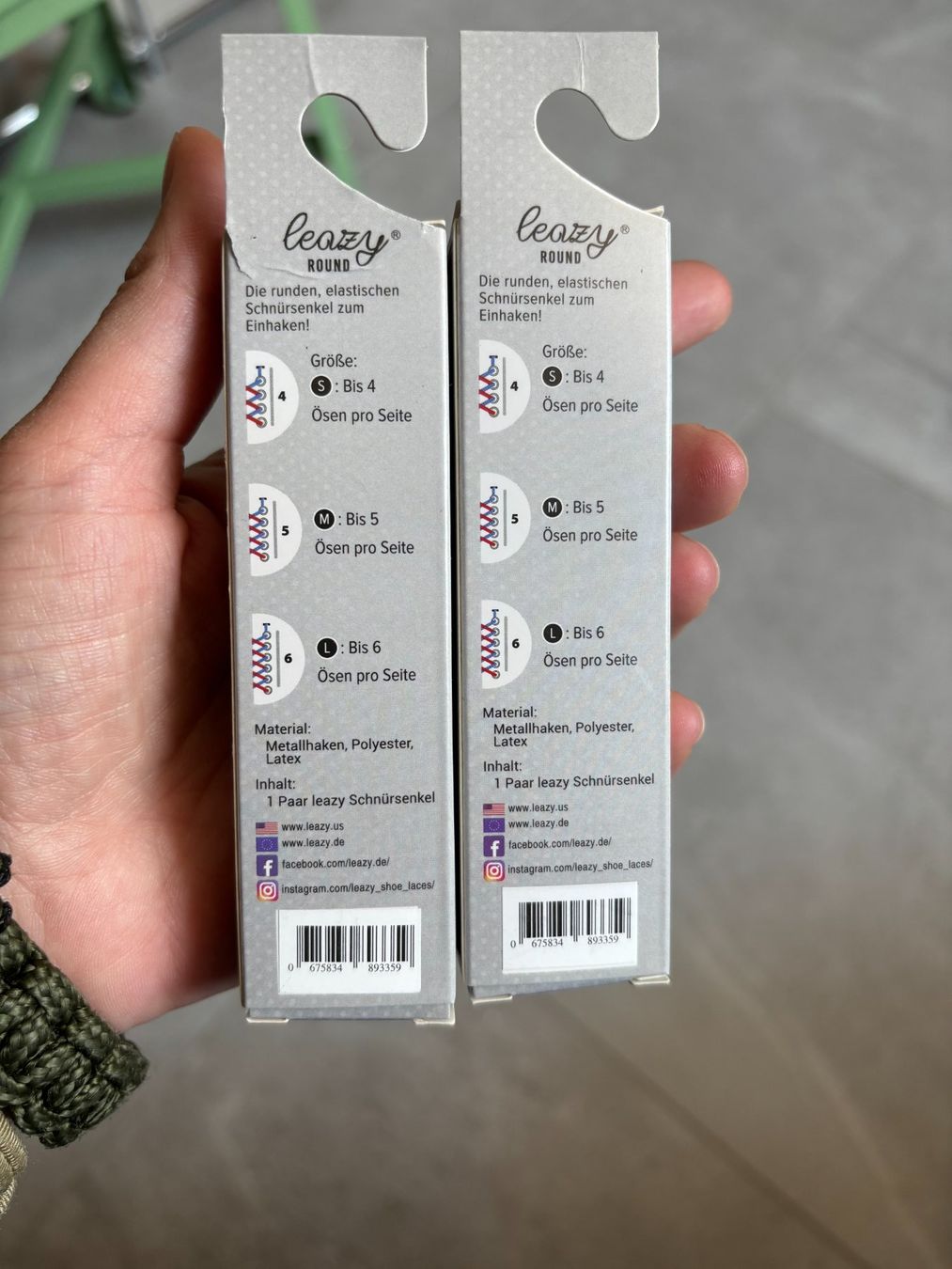 Herrenschuhe: 2 paires Leazy Flat lacet élastique noirs neuf taille S – Neu (gemäss Beschreibung) aus Salvenach von gwenwywar 1