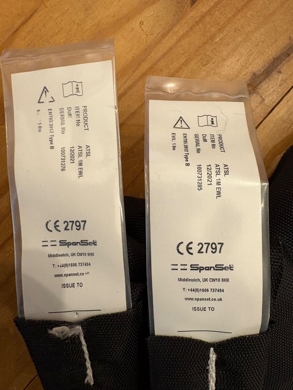 Nastri decorativi: SpanSet ATSL 1M EML,  Robuste Bandschlinge, neu – Nuovo (secondo la descrizione) da Boswil venduto da P18 1