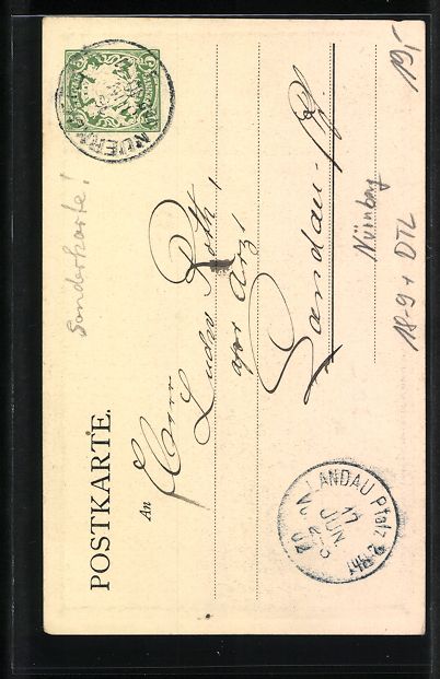 Cancelleria postale: Nürnberg, Germanisches National-Museum, – Usato da Berlin venduto da bartko-reher 1