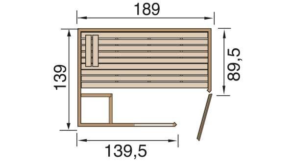 Sauna & Zubehör: Weka Sauna Valida Eck 1 189 x 139 cm – Neu und originalverpackt aus Diepflingen von Der_billige_max 1