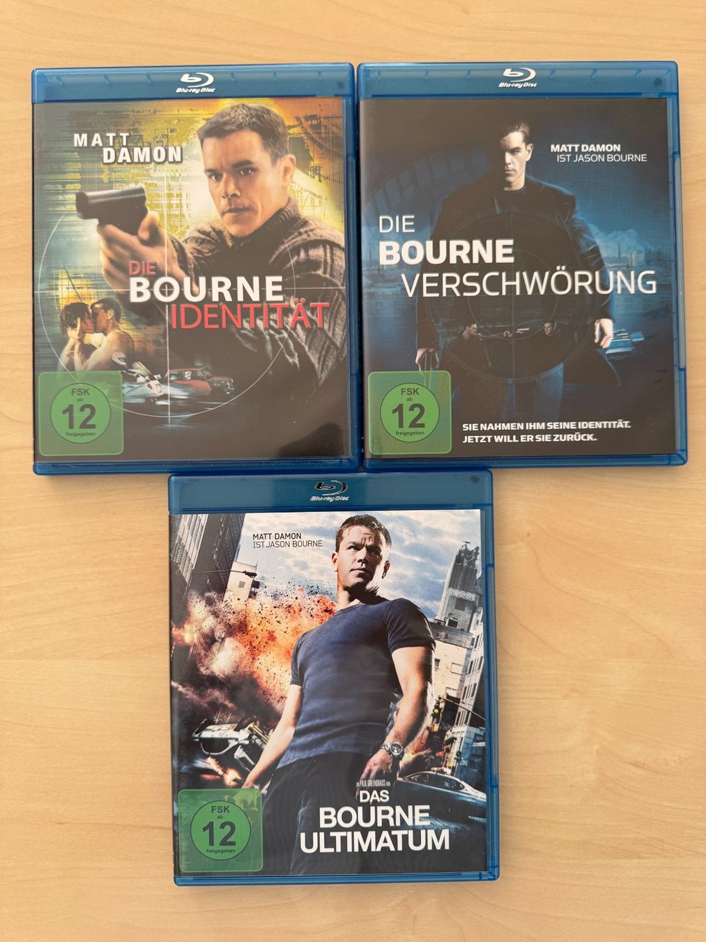 Tutti i DVDs: Blu-Ray UlBlu-Ray Ultimatimative Bourne Collection -Trilogie – Usato da Männedorf venduto da LTMCS 3