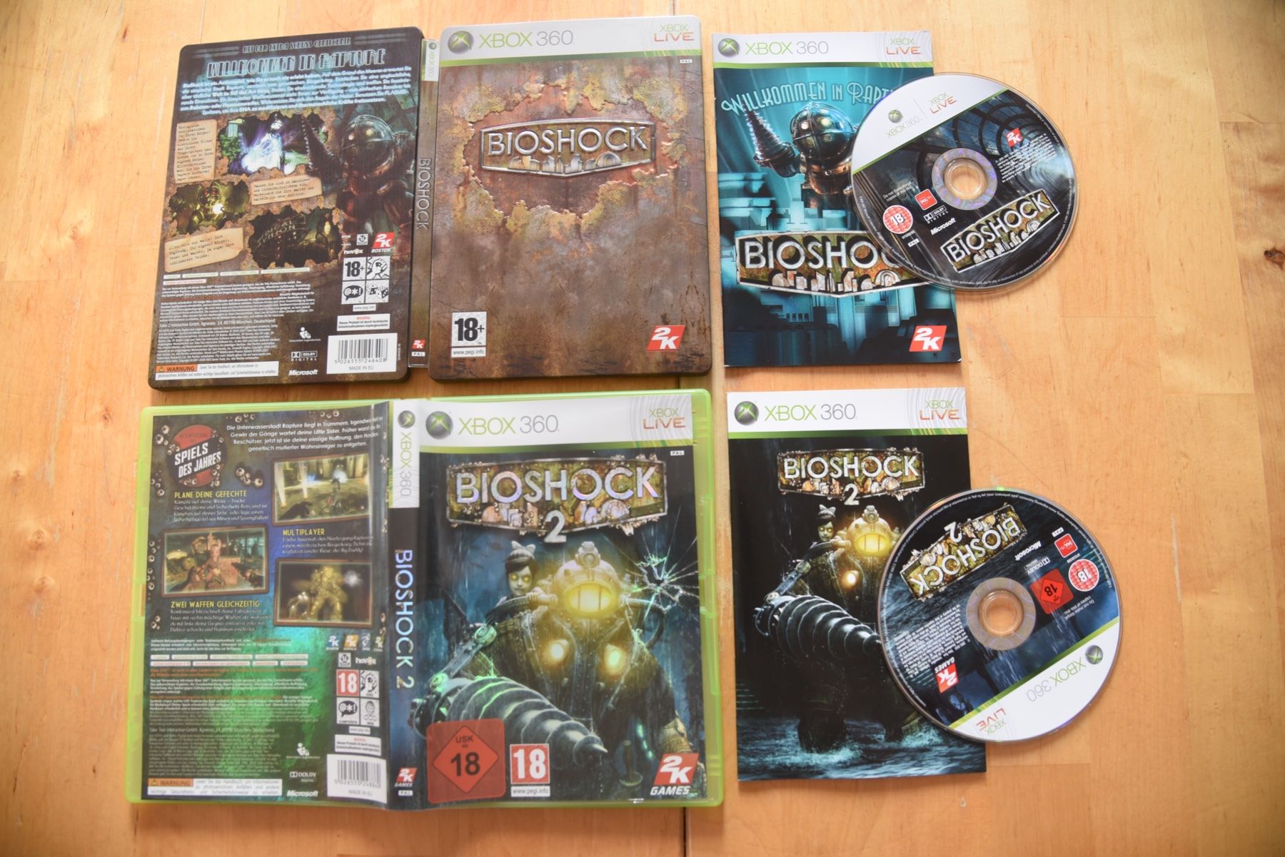 Giochi: Bioshock 1+2 (CIB) – Usato da Frenkendorf venduto da gelbeZinnie