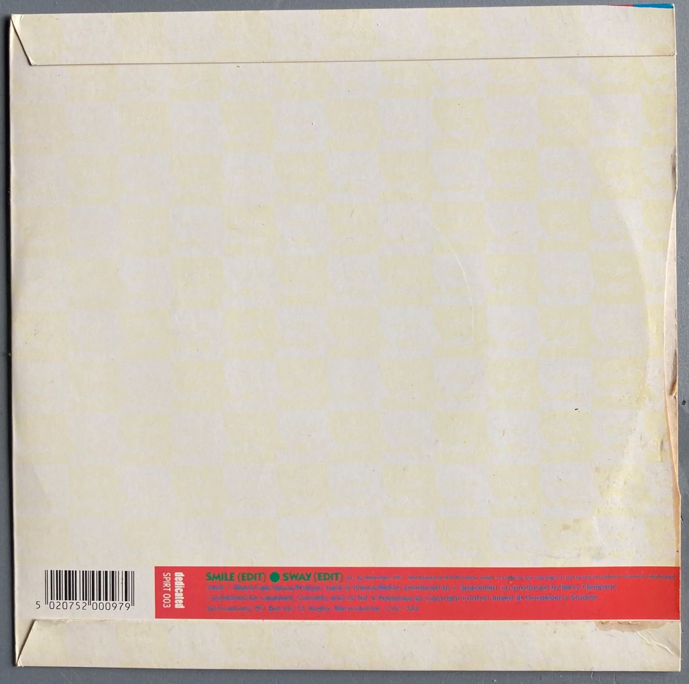Schallplatten: SPIRITUALIZED - SMILE / SWAY – Gebraucht aus Poliez-Pittet von Newtown-Records 2