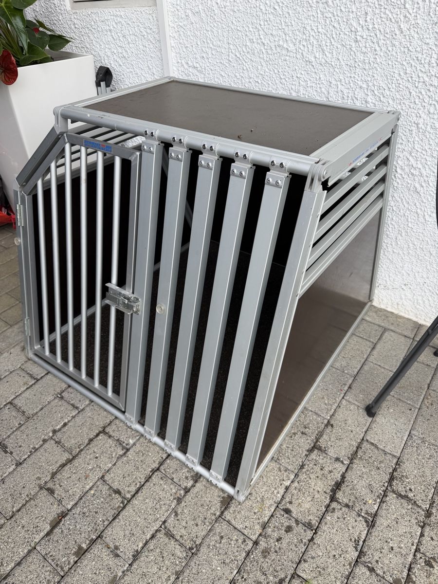 Gabbie, trasporto & Sicurezza: Schmidt Hundebox XL mit Leiter – Usato da Endingen venduto da Rabbel 2