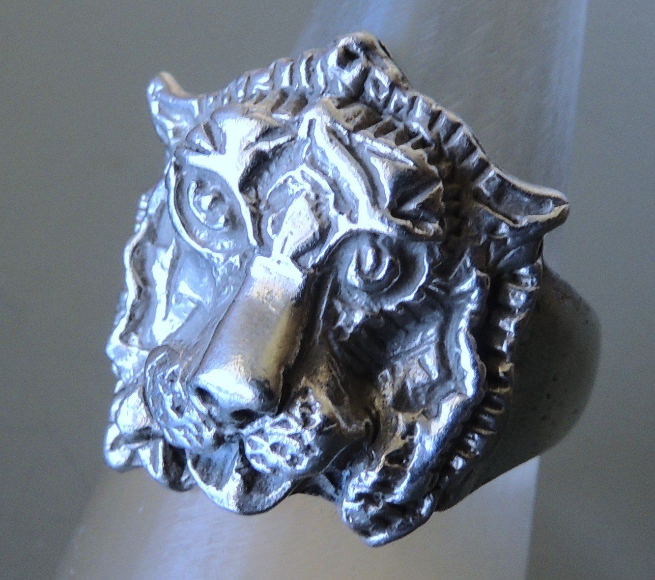 Anelli: Tiger Silber 925 Fingerring Gr. 63 – Usato da Waldenburg venduto da schaller707 2