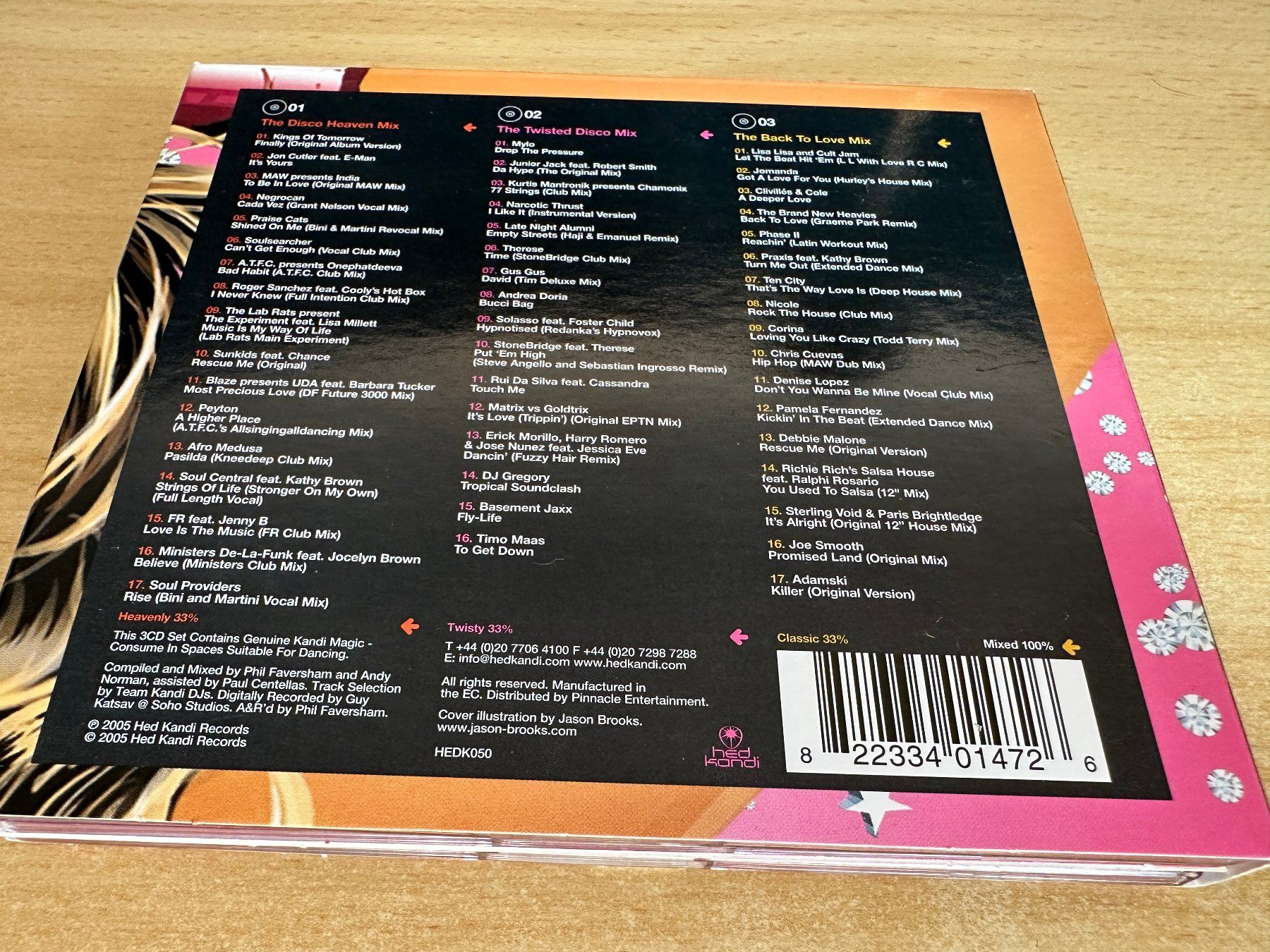 CD: Various - Hed Kandi - The Mix 50 - 3 CD – Usato da Rikon im Tösstal venduto da Alpenmutz 1