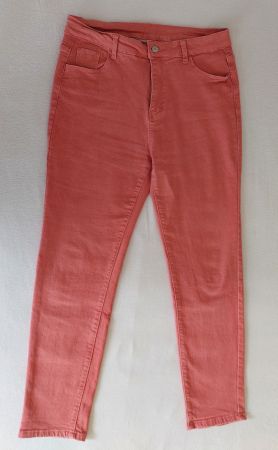 Trendige Sommer Jeans, Koralle Farbe, Grösse XXL!