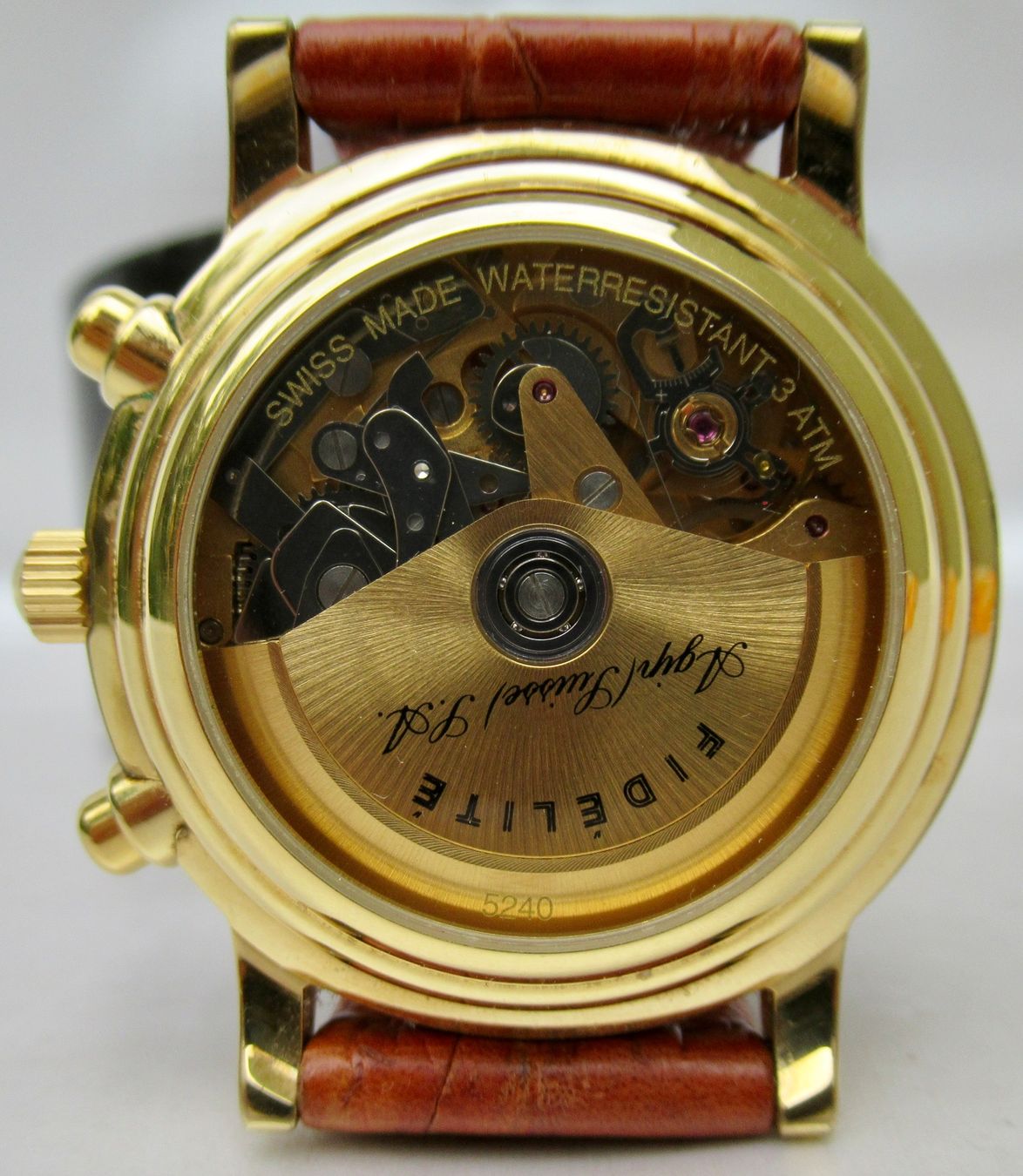 Orologi: Uhr Agip Automatic Vergoldet – Usato da Bern venduto da Colligentes 7