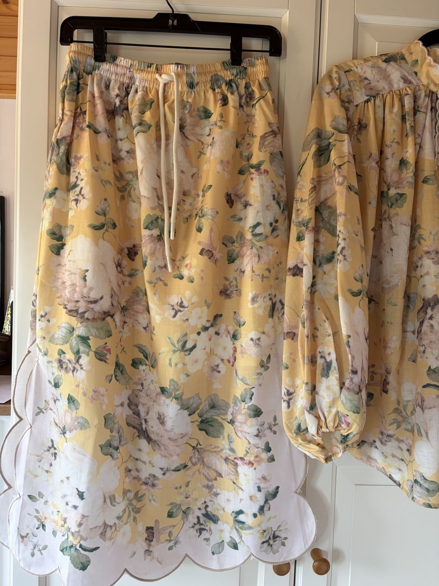 Vestiti: Floral Summer Blouse & Skirt – Nuovo (secondo la descrizione) da St.Josefen venduto da lop_lh8d 2
