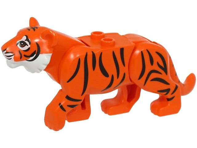 Lego Giocattoli: Lego Tiger (reddish orange) – Nuovo (secondo la descrizione) da Inwil venduto da Dokyiioto