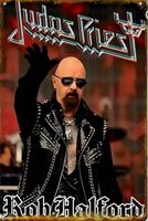Judas Priest Blechschild Metal Rock Band