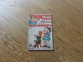 SJW Antiquariat: Bärndütschi Värsli