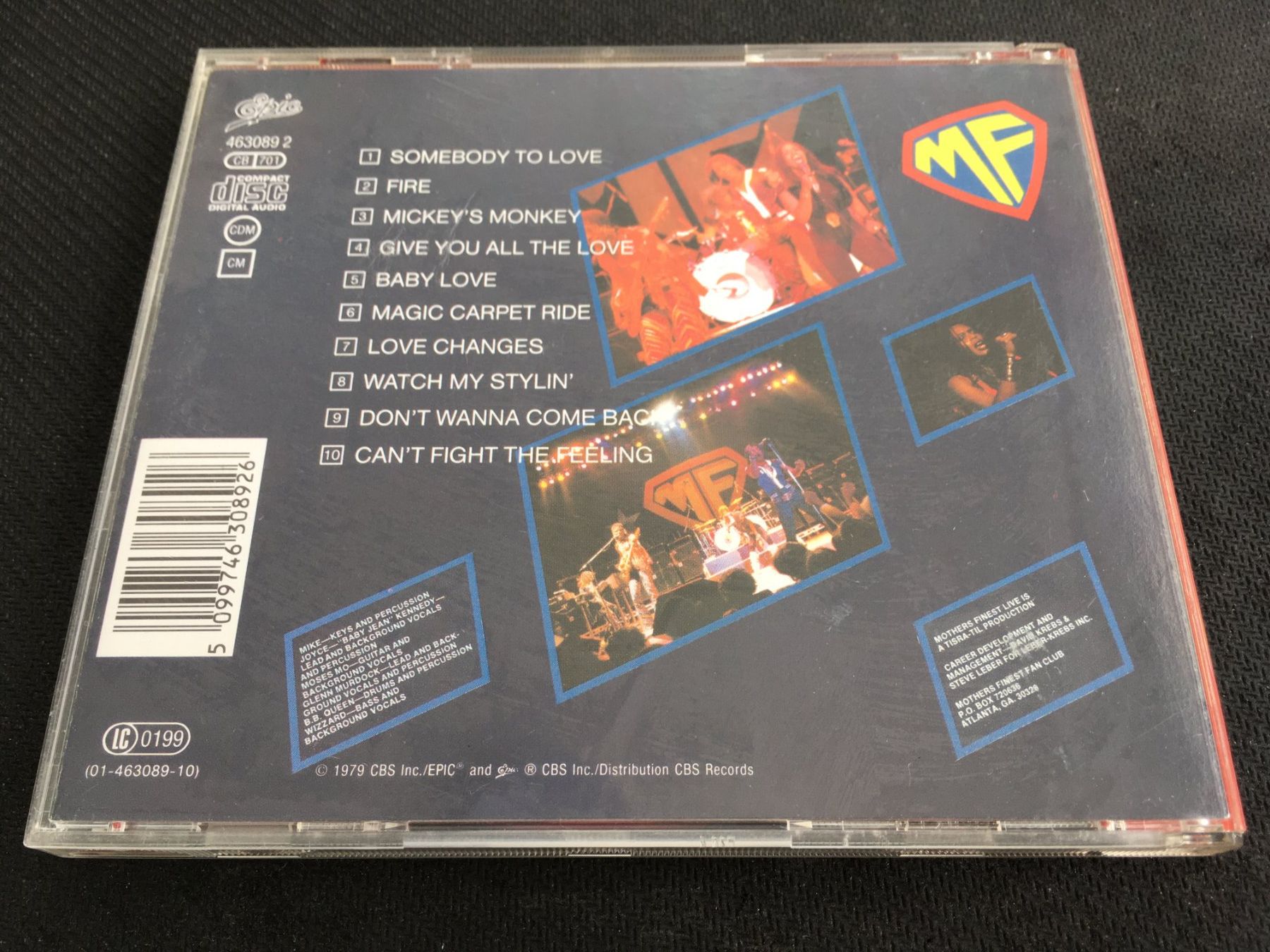 CD: Mother's Finest - Live -CD- – Usato da St.Gallen venduto da MedienJoe 2