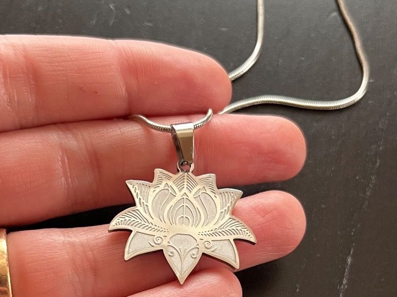 Ciondoli: Amulett/ Anhänger Lotus – Nuovo (secondo la descrizione) da Gams venduto da Mariawicca 3