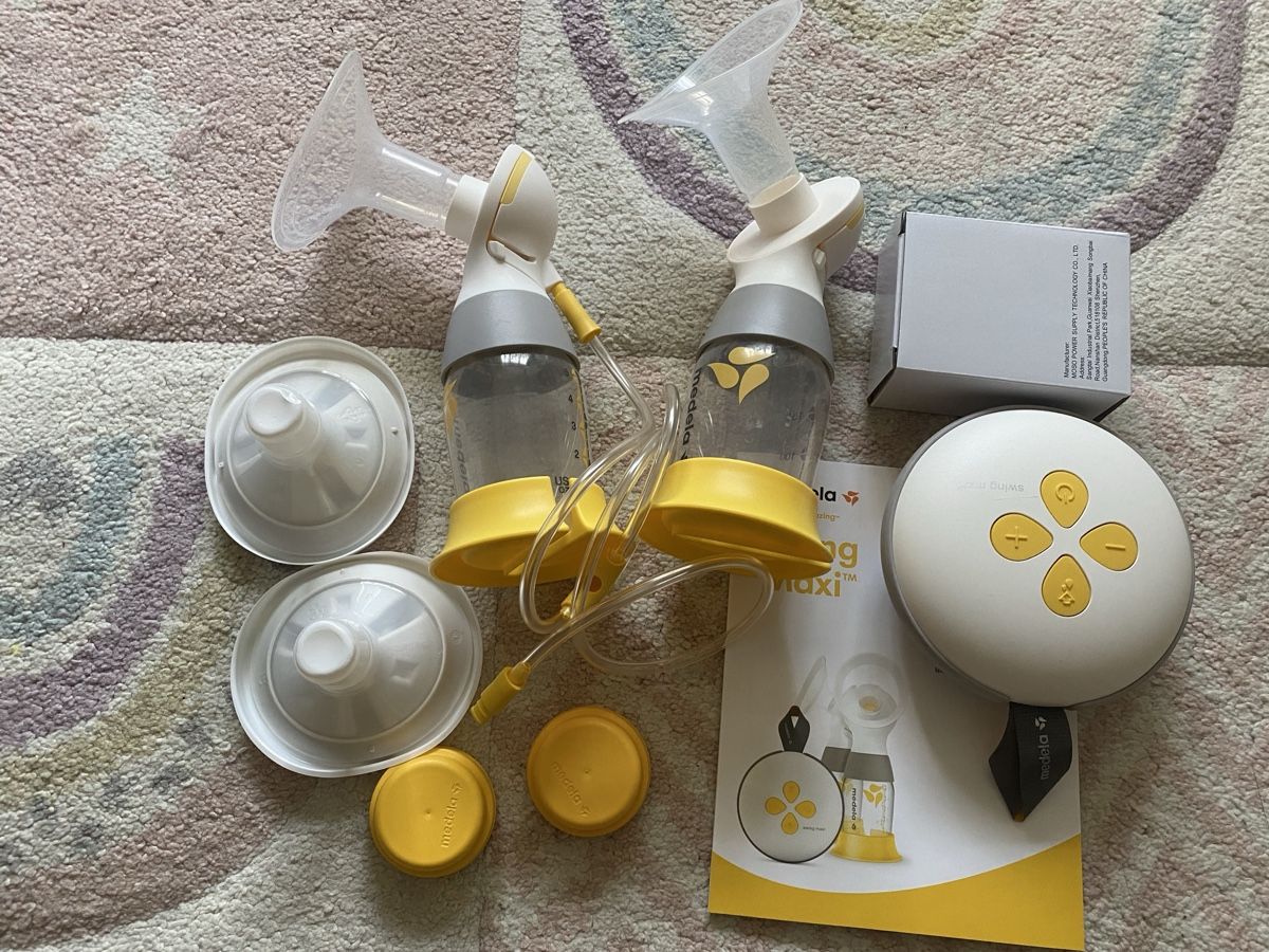 Medela Stillzubehör: Medela Swing Maxi Doppelmilchpumpe – Gebraucht aus Münchenstein von sommerverkauf12
