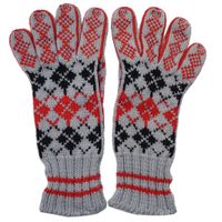 Handschuhe Gr. S Norweger VINTAGE 1950s handgestrickt