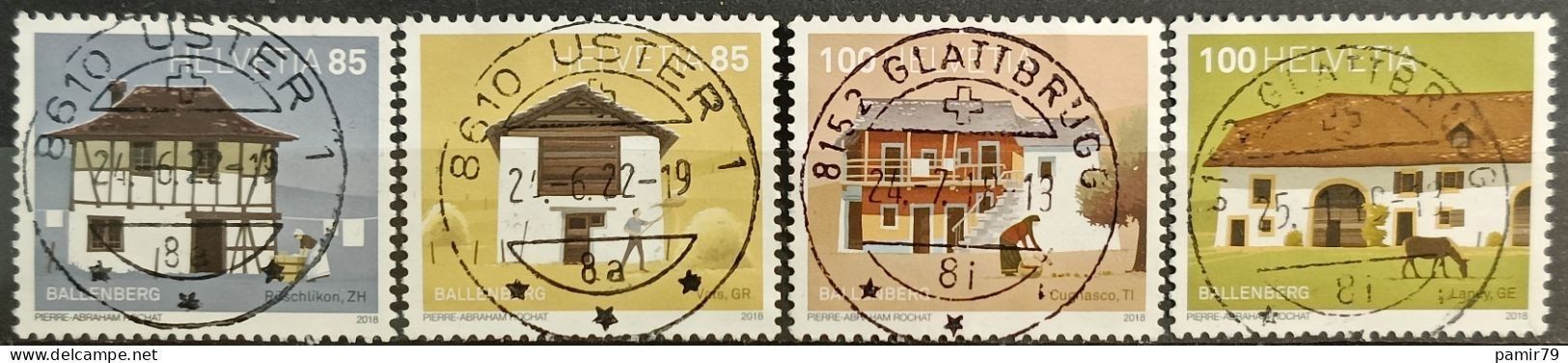 Alle Briefmarken: 2018 Ballenberg Top Stempel – Gebraucht aus Dübendorf von goeggi79