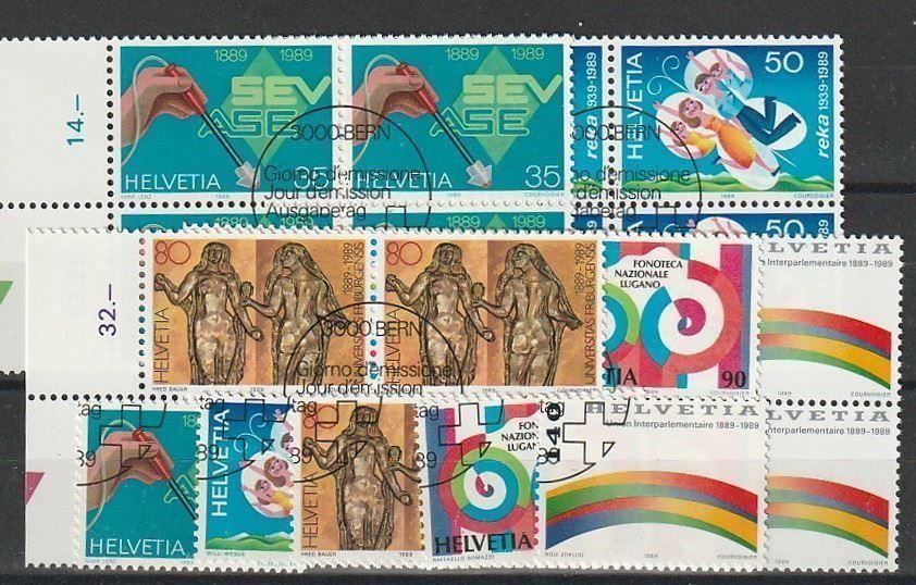 Tutti i francobolli: Sonderpostmarken 1989/II – Nuovo e nell'imballaggio originale da Aarburg venduto da Aare10