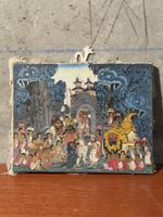 Antique Indonesian Painting on Cloth - Unique Find