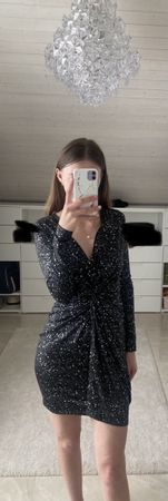 Kleid von Shein mit Glitzer (Gr. S)
