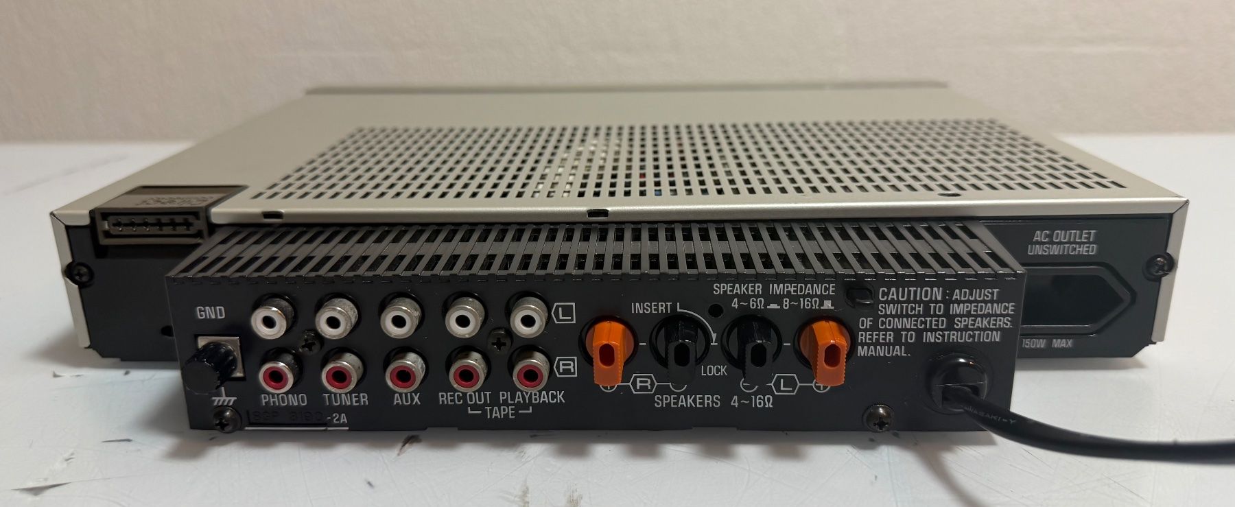Technics Amplificatori: Technics SU-5 Stereo Integrated Amplifier (1982-85) – Usato da Oberglatt ZH venduto da Kumar2 6