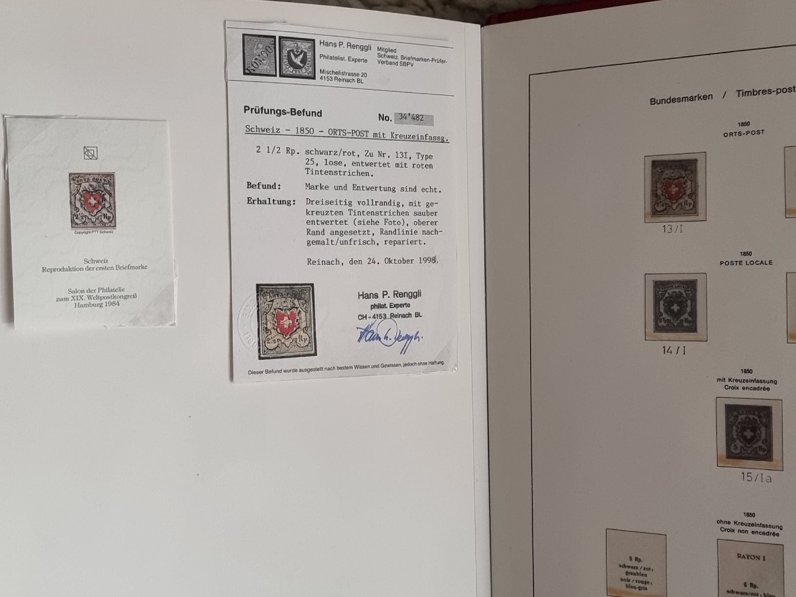 Biella Albums: Briefmarken Sammlung Schweiz – D'occasion à Winikon par raynick 3