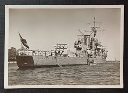 AK Kreuzer KÖNIGSBERG Deutsches Reich um 1940 KRIEGSSCHIFF