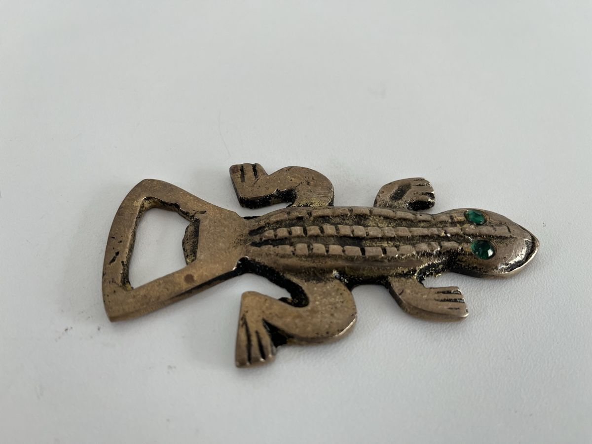 Tutte le decorazioni: Eidechse Flaschenöffner aus Messing – Usato da Wetzikon ZH venduto da seli03 3