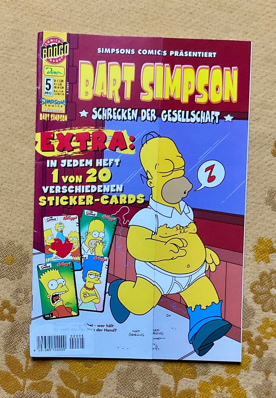 Comics: Bart Simpson Heft Nr 5 von 2002 – Gebraucht aus Endingen von nathan05