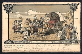 Basel, Festspiele 1901, Die Landfahrergr