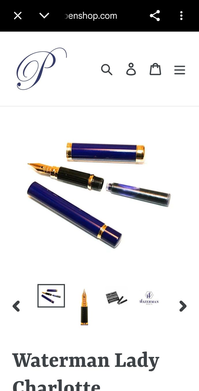 Il mondo degli animali: Superbe stylo plume Waterman – Nuovo (secondo la descrizione) da Tannay venduto da v1n1p00h 4