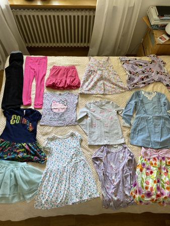 Girls' Summer Dresses & Skirts Bundle - Size 4-6 yrs - Cute 