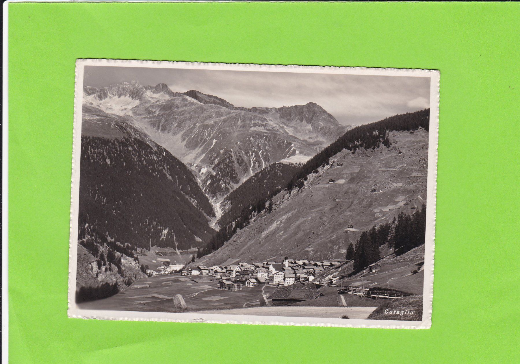 Cartoline postali: Curaglia – Usato da St. Peterzell venduto da neckertal