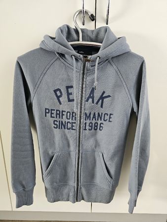 Kapuzenjacke Peak Performance blau Grösse S Topzustand