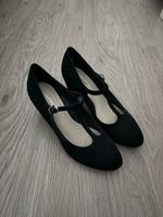 Schwarze Graceland Schuhe, Mary Janes, Grösse 36, Top!