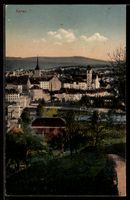 AK Aarau, Ortsansicht mit Brücke und Kirchtürmen
