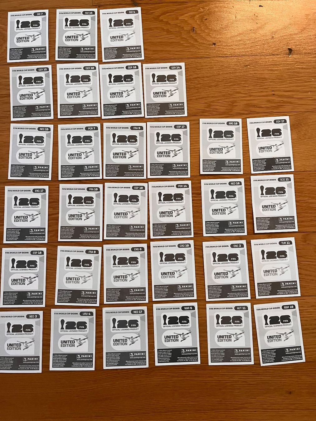 Panini Carte collezionabili: Panini WM 2026 - 31 Topspieler – Nuovo (secondo la descrizione) da Wagen venduto da Alfiuma 1