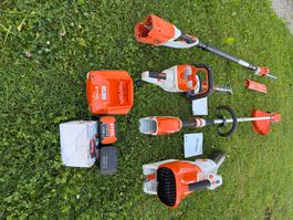 Neue und Ocasione STIHL Akku Geräte mit Akku und Ladegerät