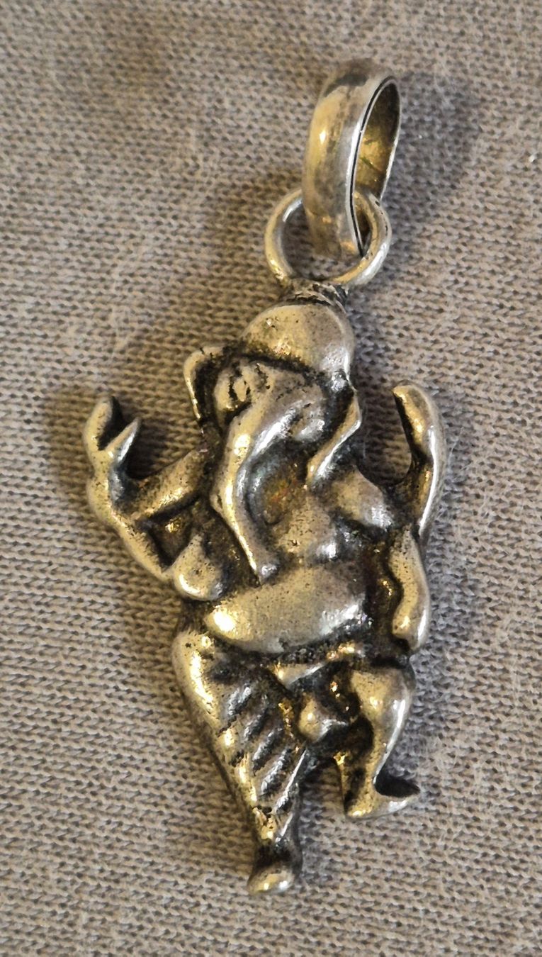 Ciondoli: Anhänger Ganesha Silber gestempelt S1925 – Usato da Zofingen venduto da Noellerbeller