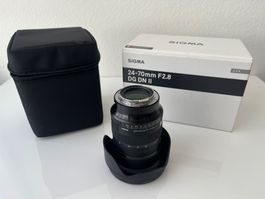 Sigma 24-70mm F2.8 DG DN II