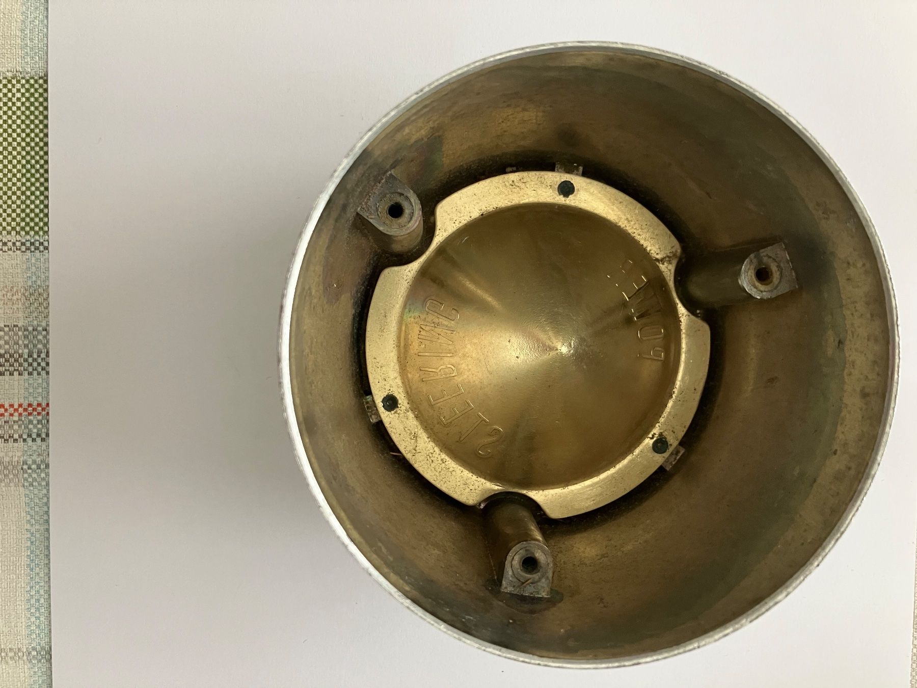 Alle Autoersatzteile: Deckel Lenkrad Power Steering Chrom Messing Gebraucht – Gebraucht aus Balterswil von Erbsli77 1